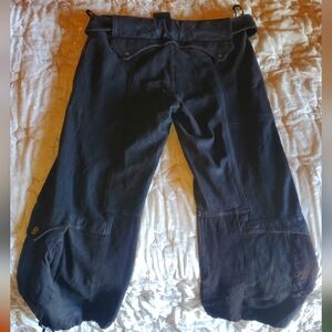 GAP 1969 Goat leather Capri cargo pants